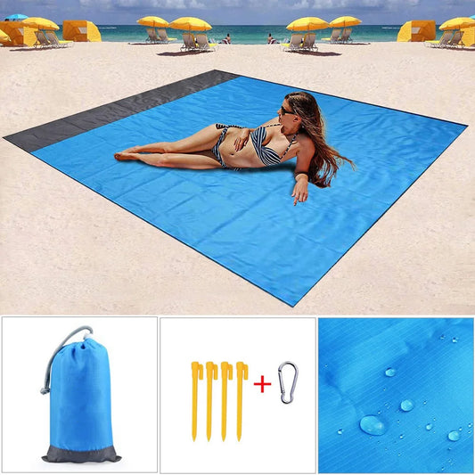 Tapis ZéroSable — La couverture de plage anti-sable