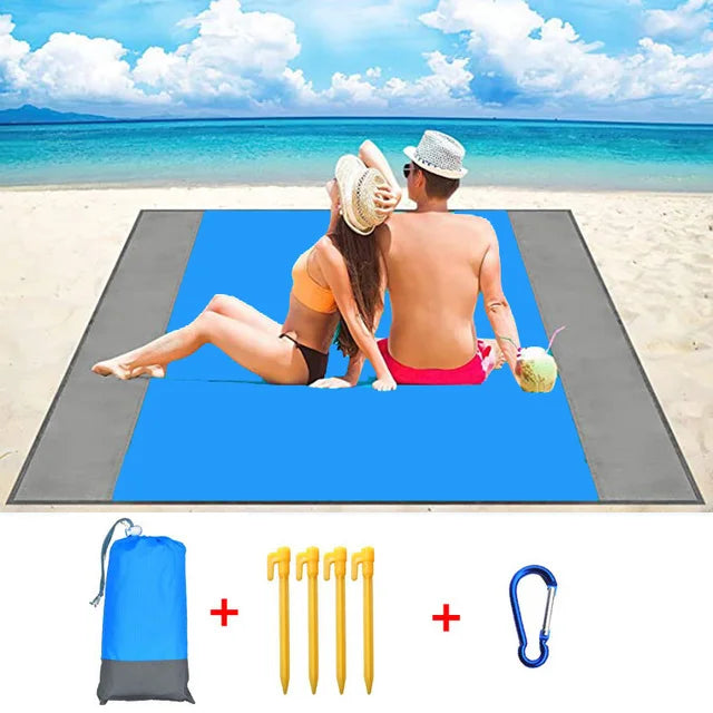 Tapis ZéroSable — La couverture de plage anti-sable